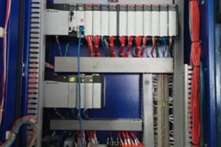 Panel system design, PLC programming and HMI