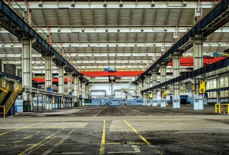 Factory production hall