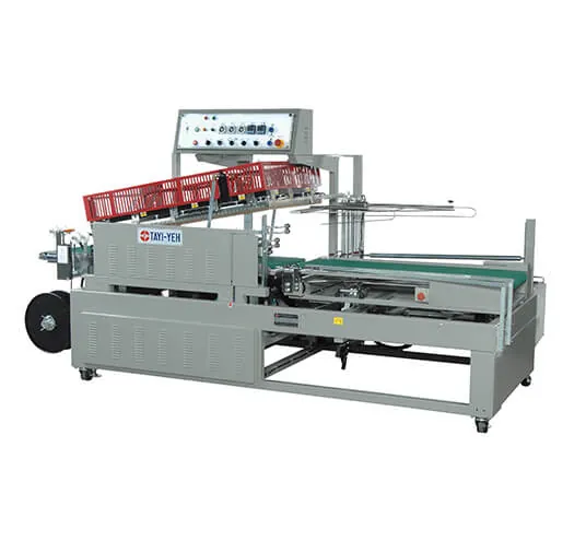 Automatic L type sealing machine with side-seal frame and outfeed conveyor