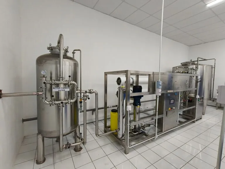 RO water treatment system for PET bottled water production line