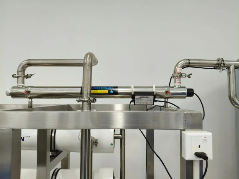 UV water sterilizer for PET bottled water production line